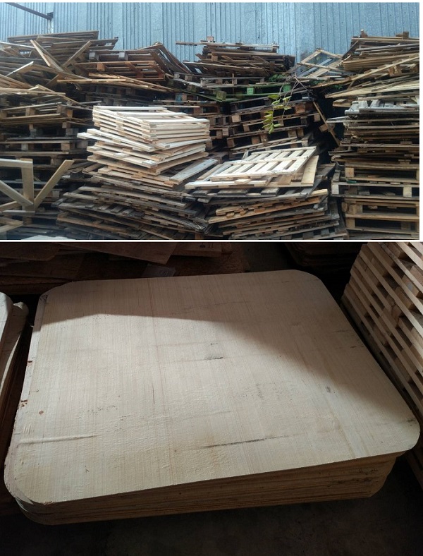 Лом деревянных поддонов, поддоны нестандартных размеров